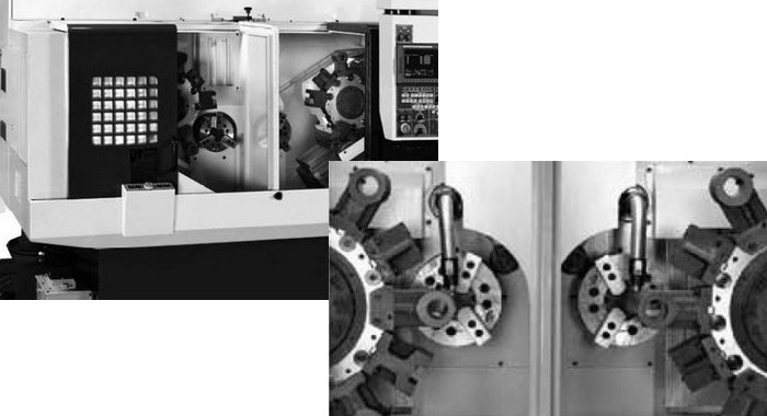 Twin Spindle CNC production